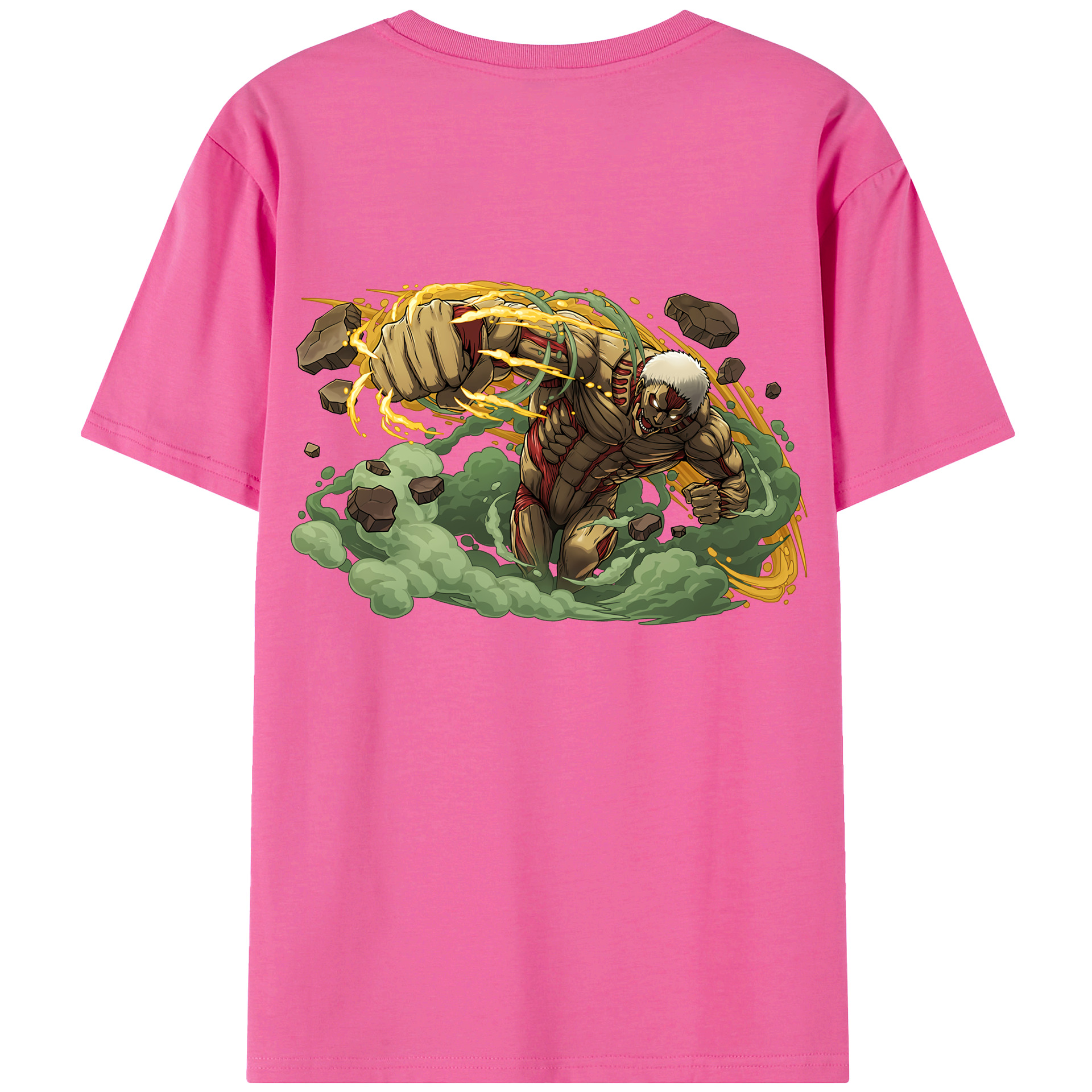 （画像用） 進撃の巨人 Attack on Titan レディース半袖Tシャツ(バックプリント)